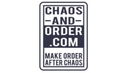 Chaos and order logo