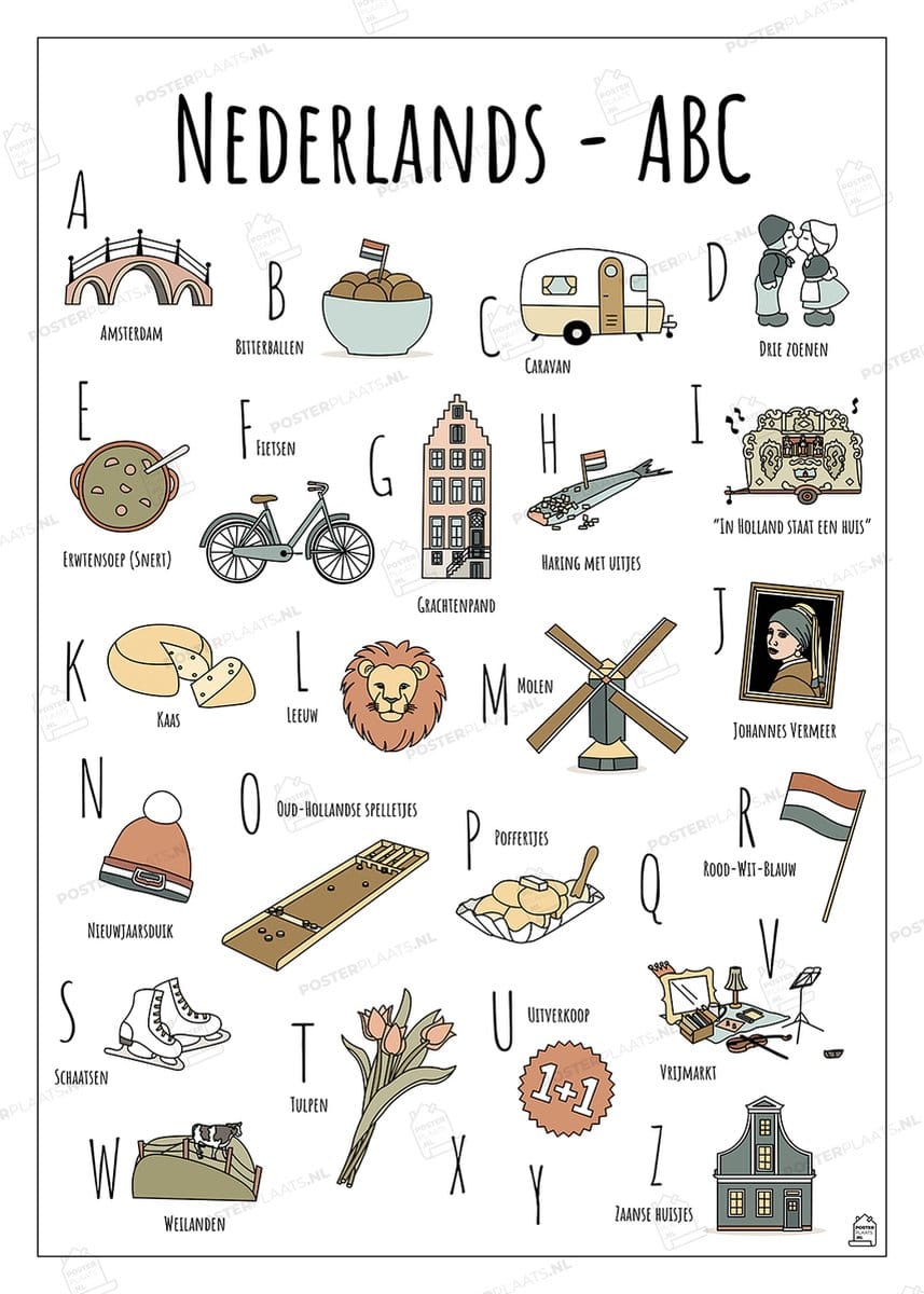 NL abc poster